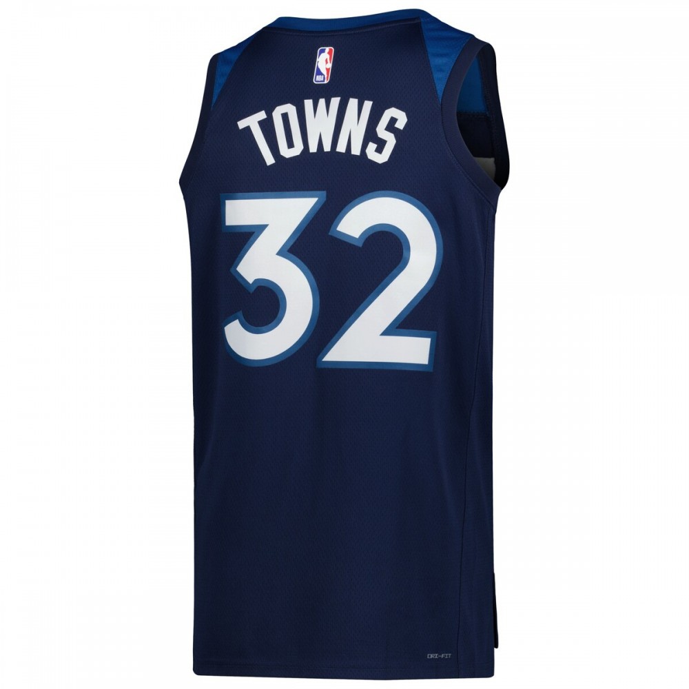 Karl-Anthony Towns Minnesota Timberwolves Unisex 2022/23 Swingman Jersey - Icon Edition - Navy-Pro Kit Vault | Brand New 26/27 Sports Jerseys